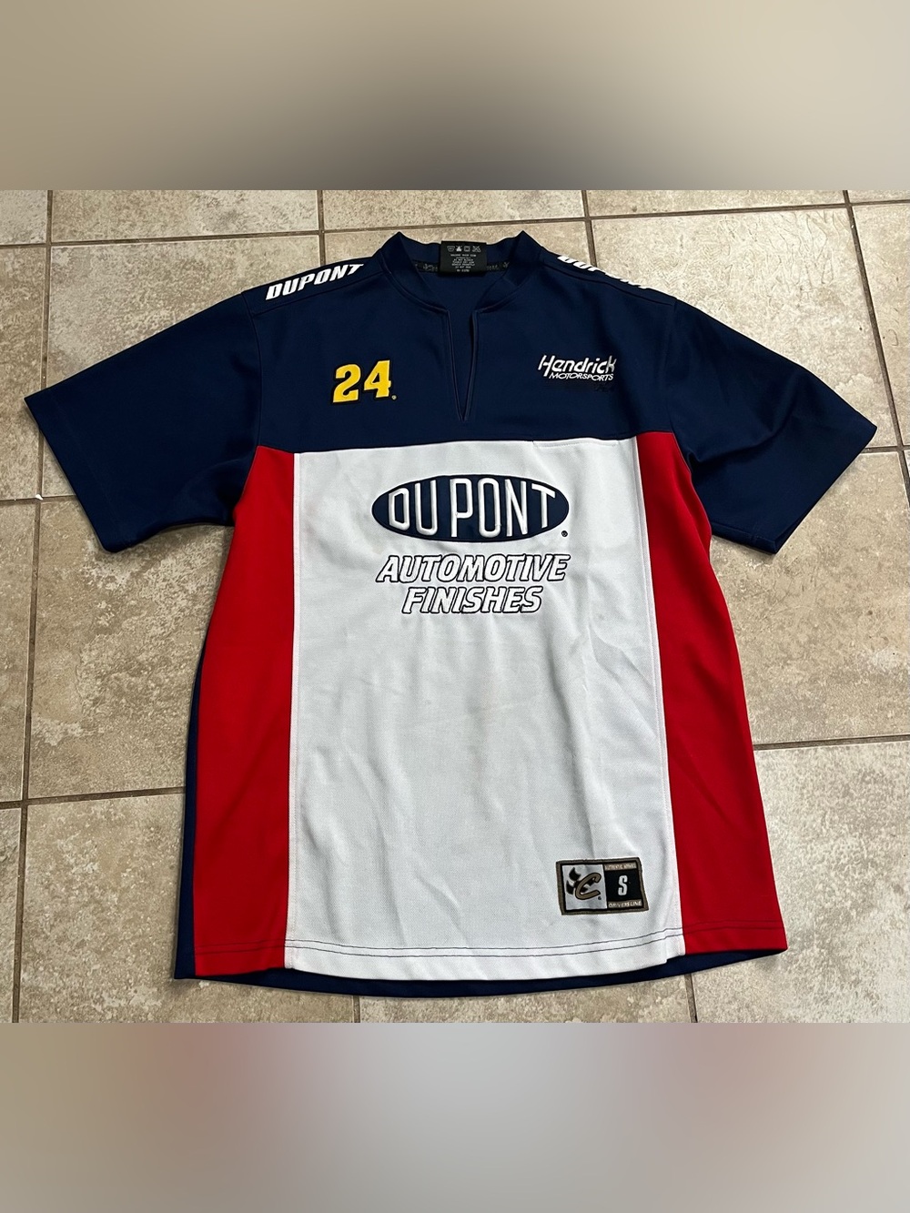 Chase Authentics Navy Red White DuPont Racing Jersey